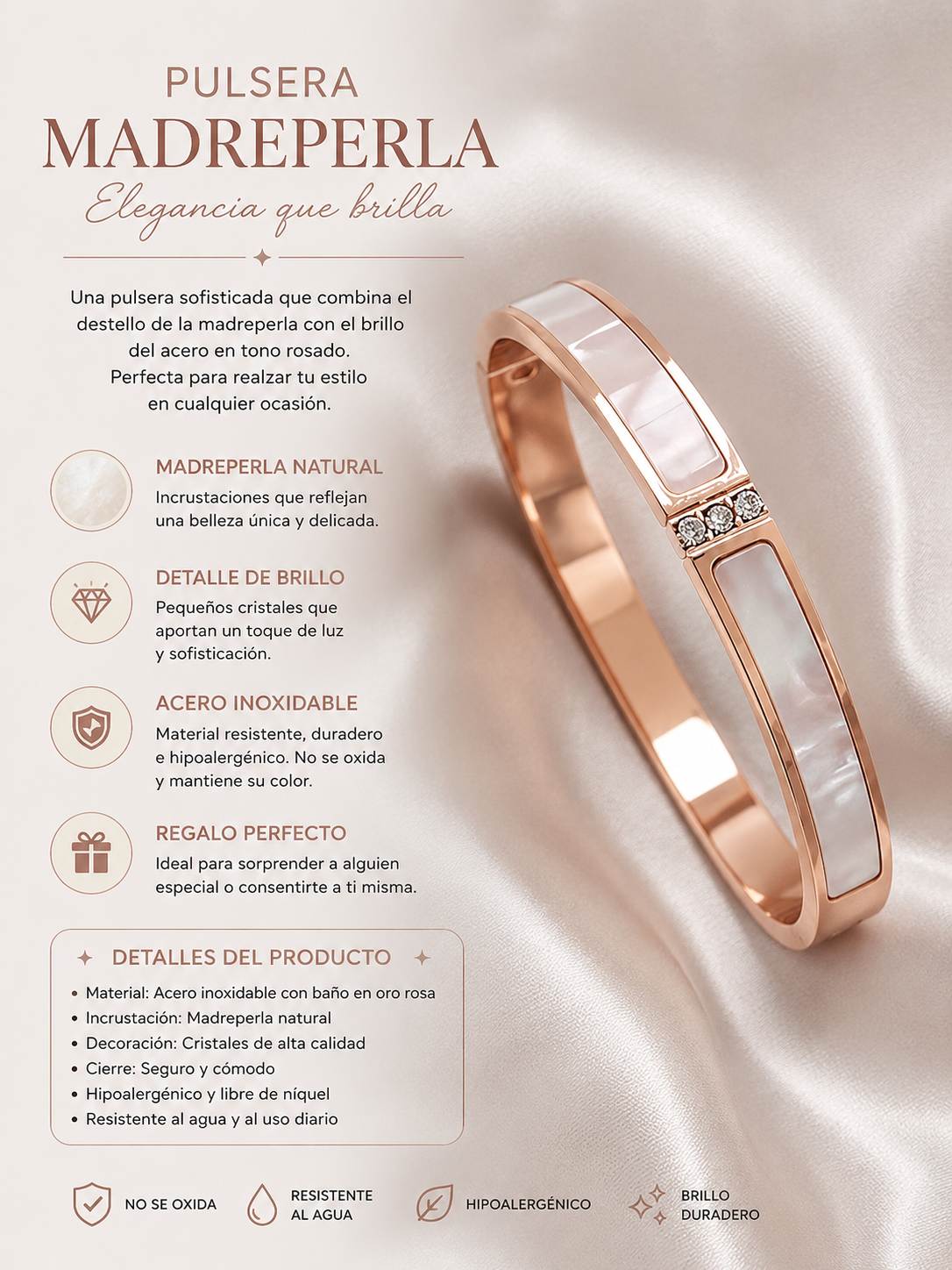 Pulsera Madreperla