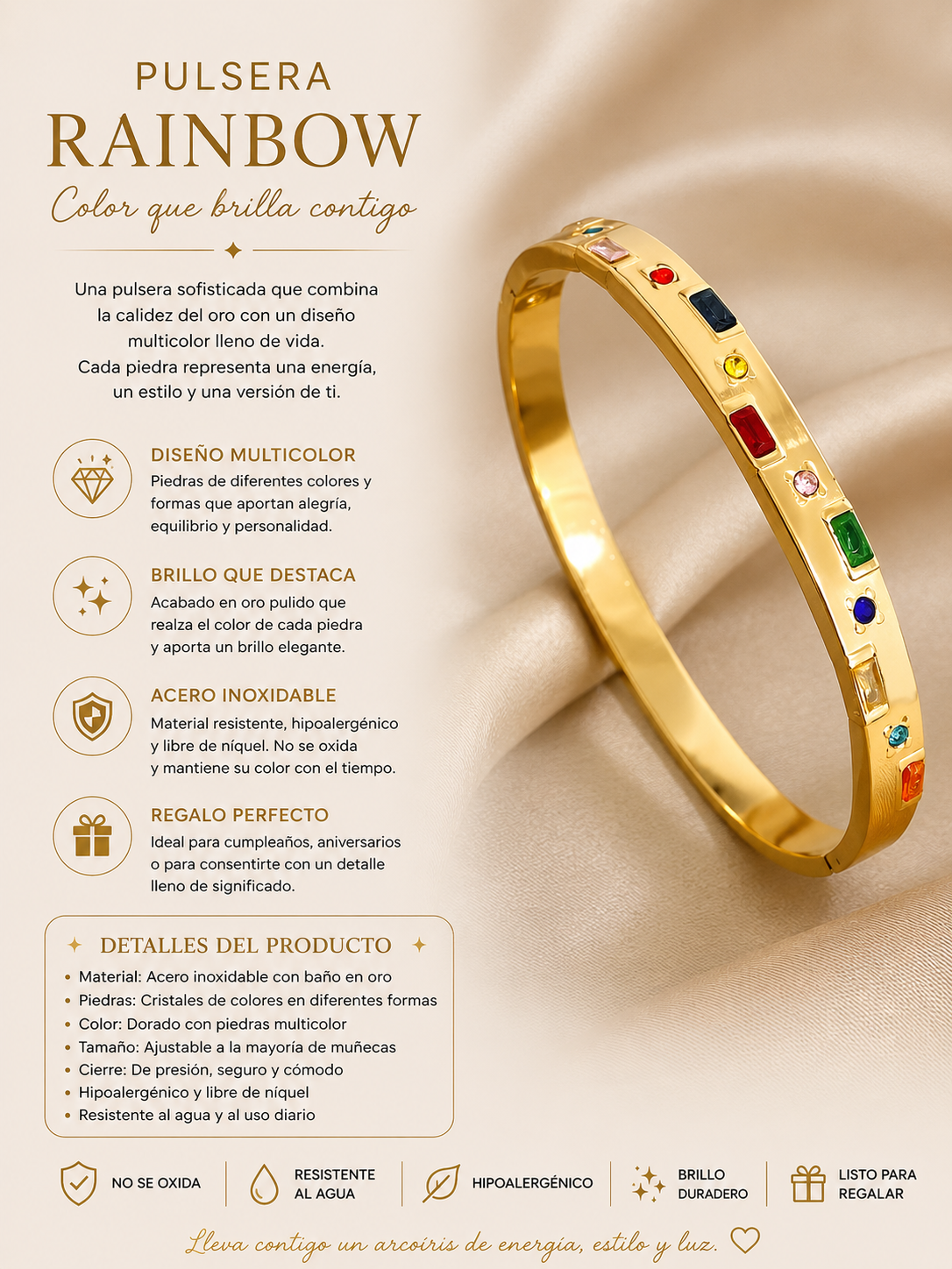 Pulsera Rainbow