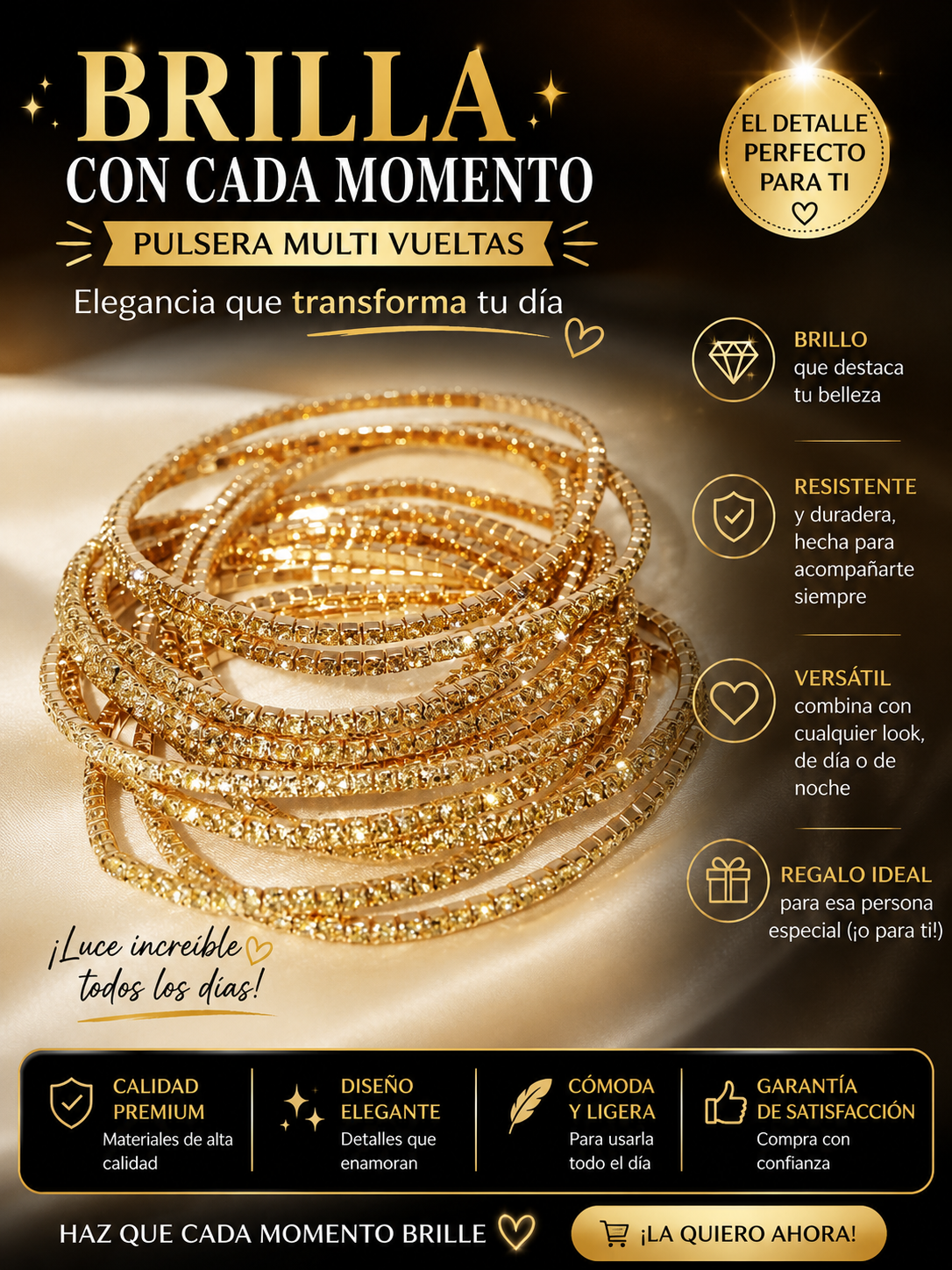 Pulsera Multi vueltas